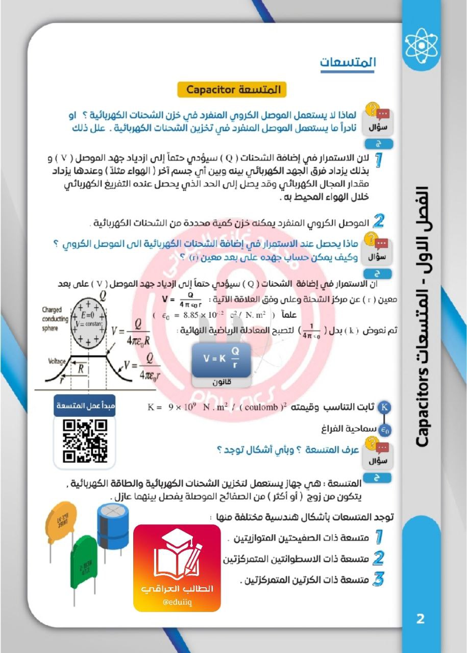 ملزمة محمد غازي البياتي فيزياء السادس العلمي – تحميل PDF