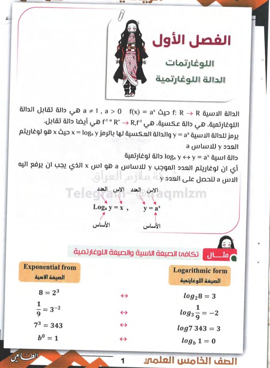 ملزمة علي صادق رياضيات الخامس العلمي – تحميل PDF